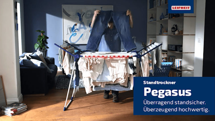 Wäscheständer Pegasus kaufen Plus | Leifheit 180 Solid